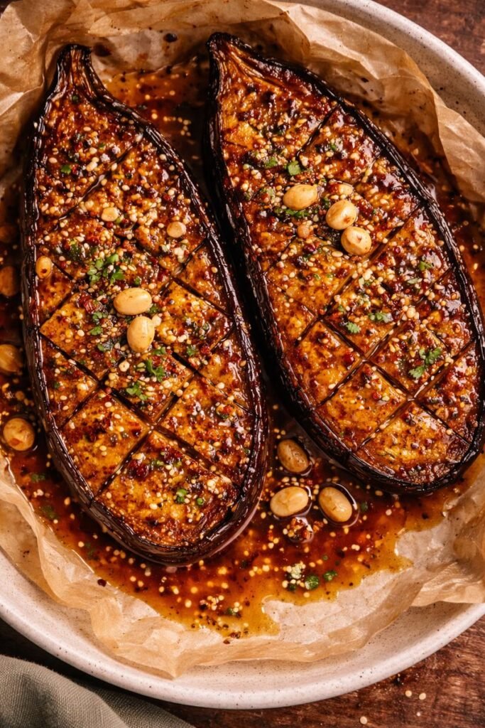 On Aubergines and the Quiet Satisfaction of Glaze