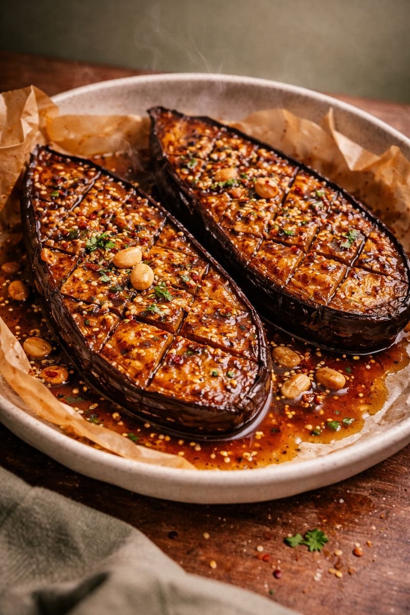 On Aubergines and the Quiet Satisfaction of Glaze