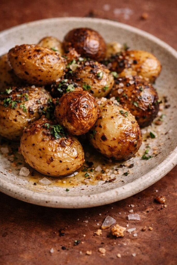 Crispy Little Potatoes with Salt & Herbs Crispy Little Potatoes with Salt & Herbs